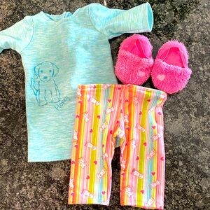 American Girl 18” Doll Pajamas